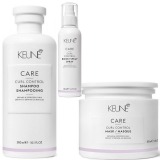 Pachet Keune Care Curl Control 1 - Sampon, Masca si Spray